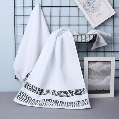 Soft Egyptian Cotton Bath Towel Set 2pcs