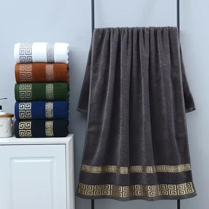 Soft Egyptian Cotton Bath Towel Set 2pcs