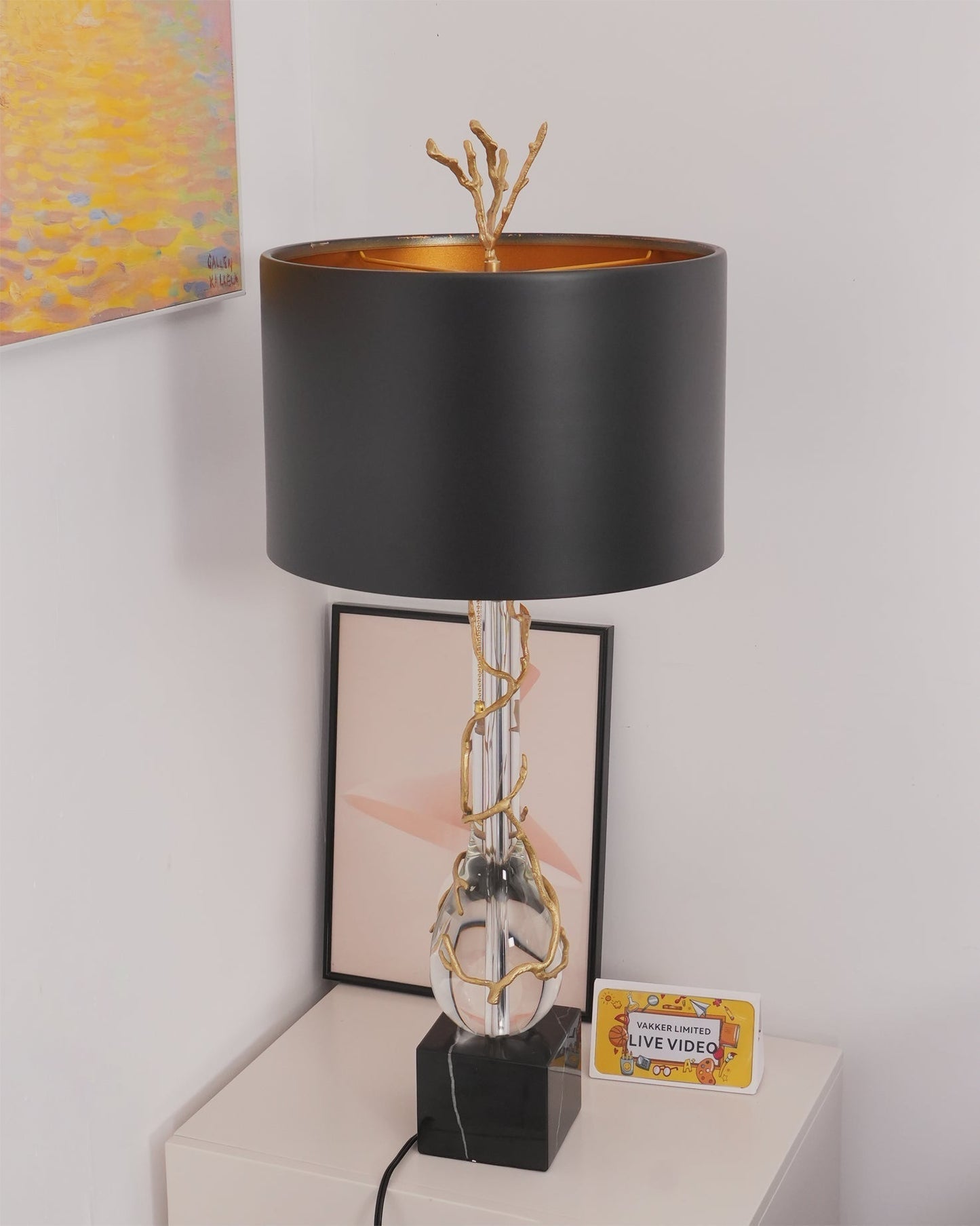 Natural Rock Table Lamp
