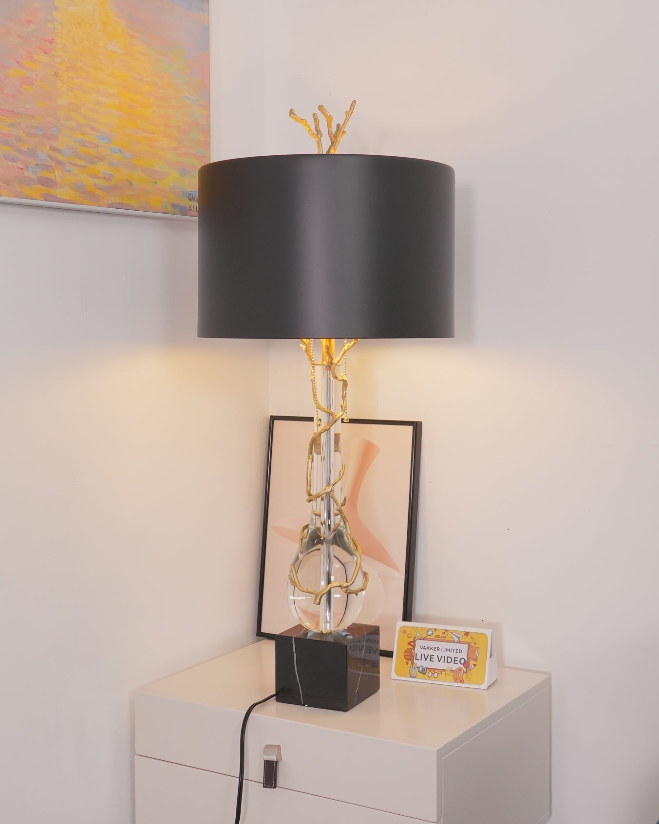Natural Rock Table Lamp