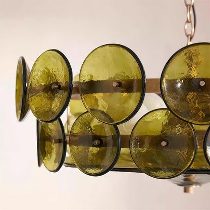 Vintage Gold Pendant Light Fixture Classic Home Ceiling Lamp