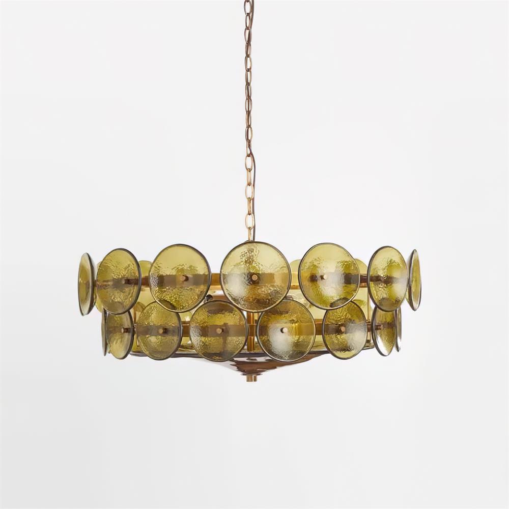 Vintage Gold Pendant Light Fixture Classic Home Ceiling Lamp