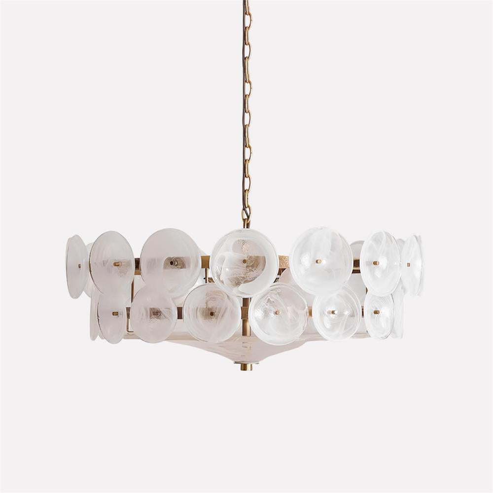 Vintage Gold Pendant Light Fixture Classic Home Ceiling Lamp