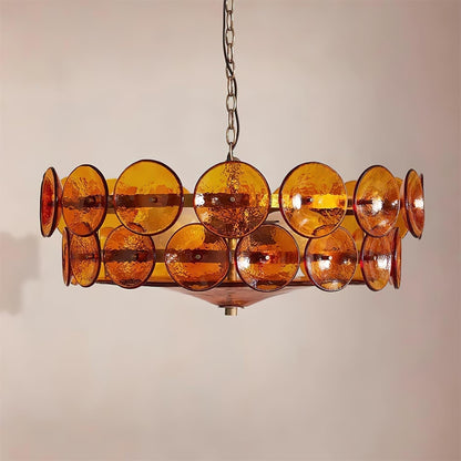 Vintage Gold Pendant Light Fixture Classic Home Ceiling Lamp