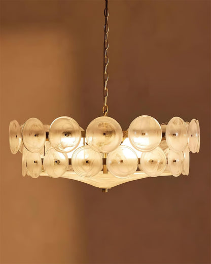 Vintage Gold Pendant Light Fixture Classic Home Ceiling Lamp