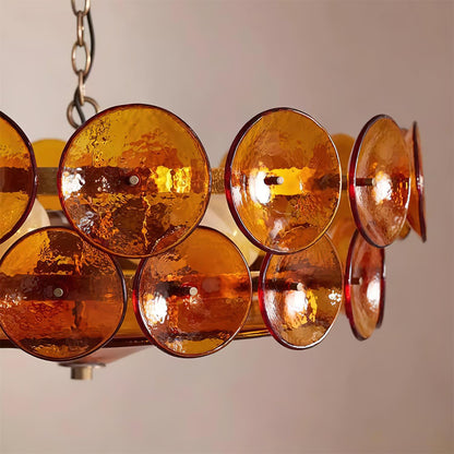 Vintage Gold Pendant Light Fixture Classic Home Ceiling Lamp