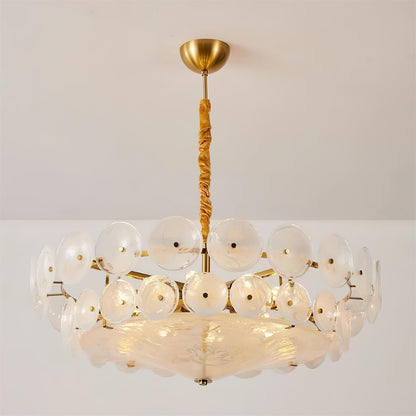 Vintage Gold Pendant Light Fixture Classic Home Ceiling Lamp