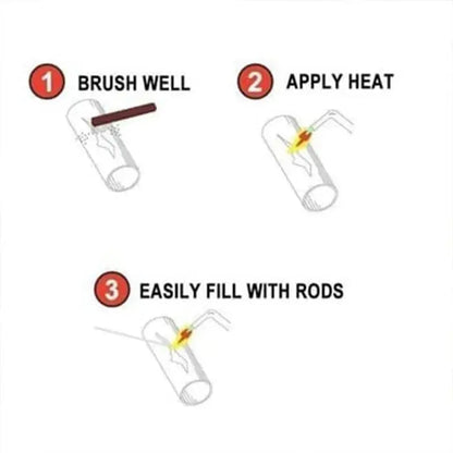 Easy Weld Soldering Rods with Flux Core