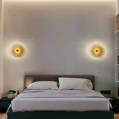 Calming Floral LED Wall Lamp for Relaxation