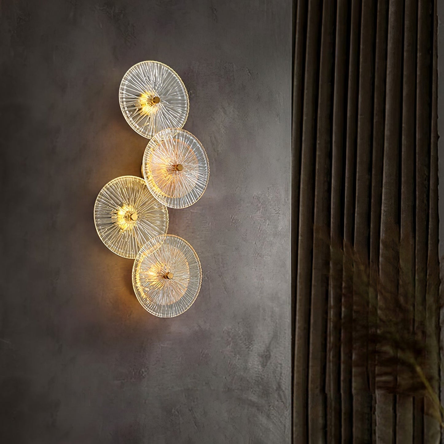 Calming Floral LED Wall Lamp for Relaxation