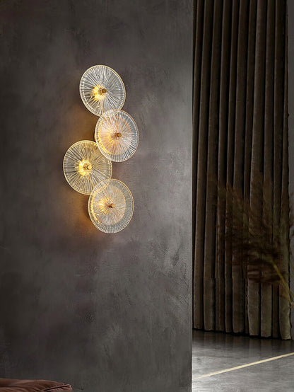 Calming Floral LED Wall Lamp for Relaxation