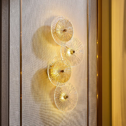 Calming Floral LED Wall Lamp for Relaxation