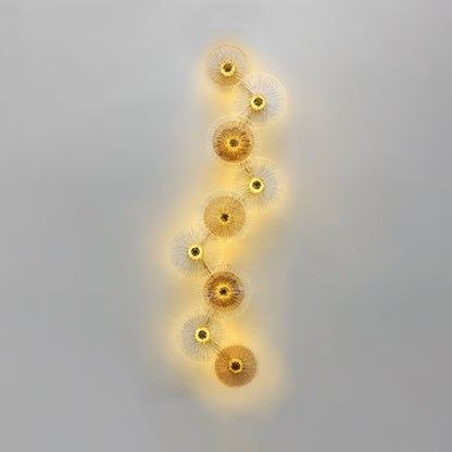 Calming Floral LED Wall Lamp for Relaxation