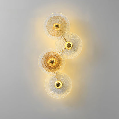 Calming Floral LED Wall Lamp for Relaxation