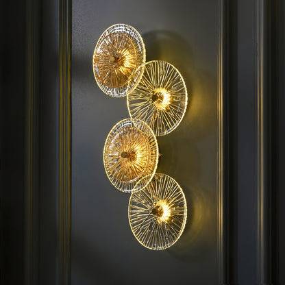 Calming Floral LED Wall Lamp for Relaxation