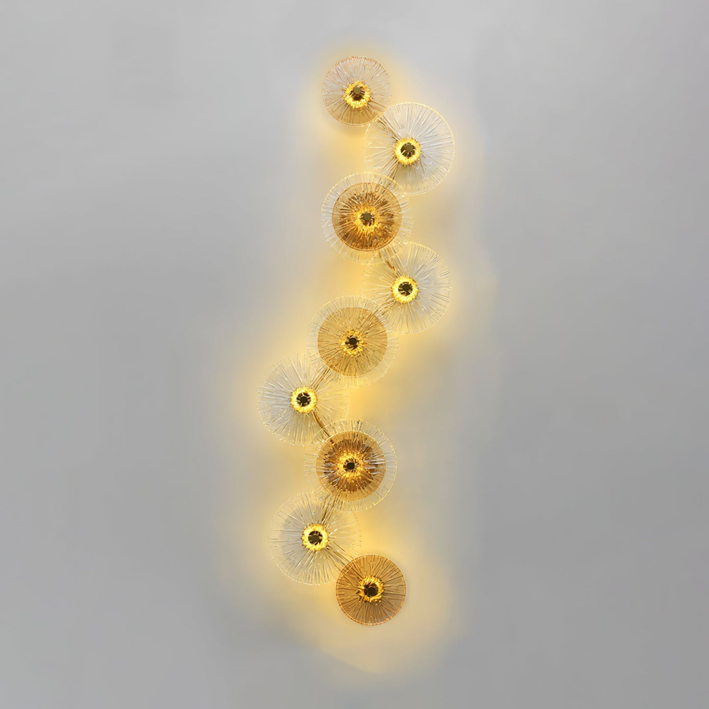 Calming Floral LED Wall Lamp for Relaxation