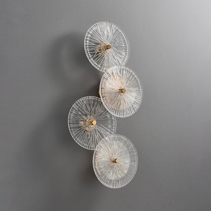 Calming Floral LED Wall Lamp for Relaxation