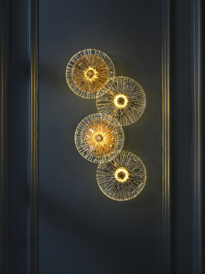 Calming Floral LED Wall Lamp for Relaxation
