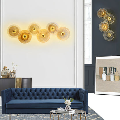 Calming Floral LED Wall Lamp for Relaxation