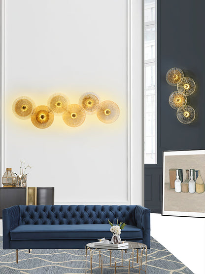 Calming Floral LED Wall Lamp for Relaxation