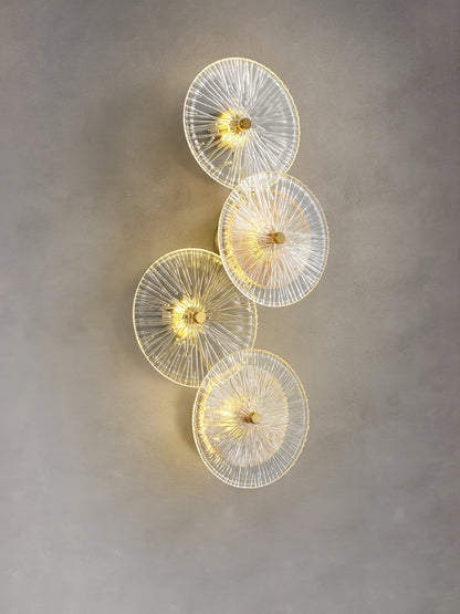 Calming Floral LED Wall Lamp for Relaxation