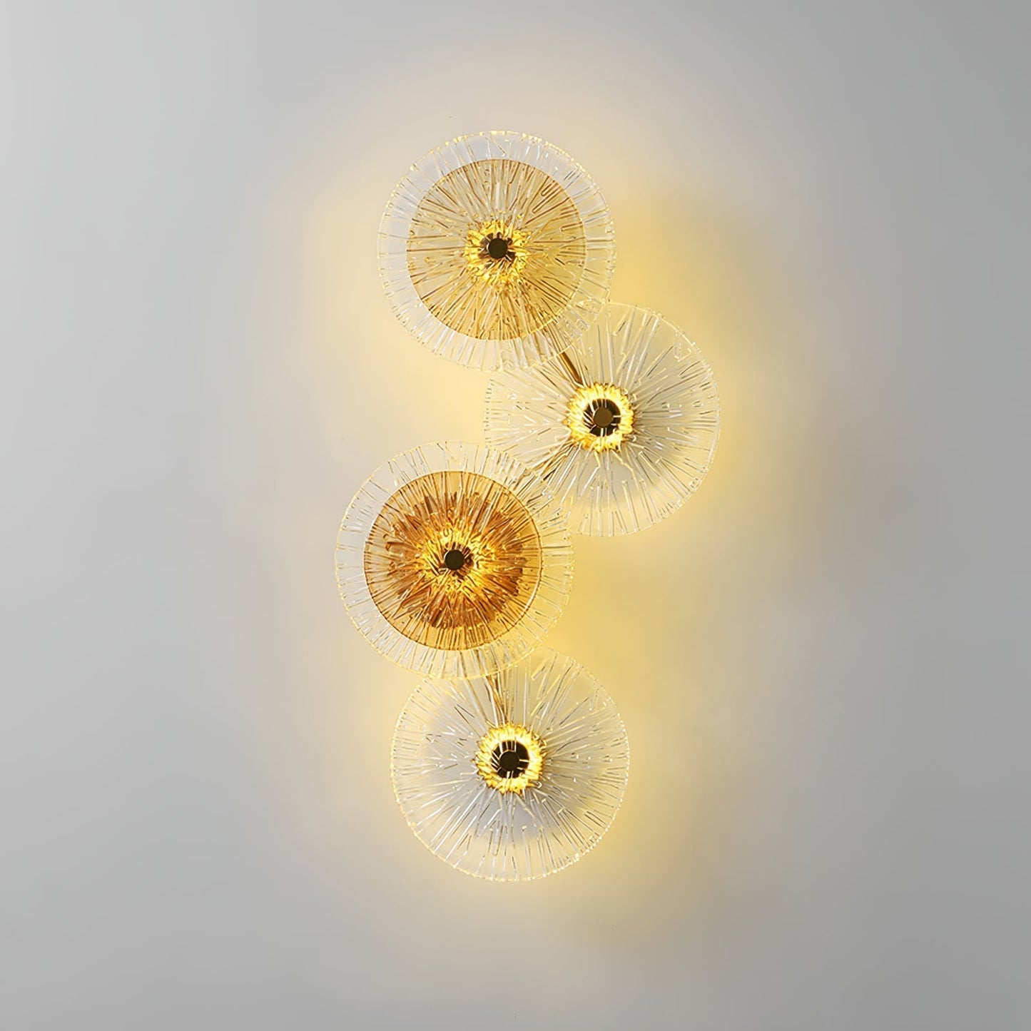 Calming Floral LED Wall Lamp for Relaxation