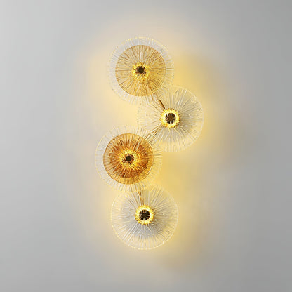 Calming Floral LED Wall Lamp for Relaxation