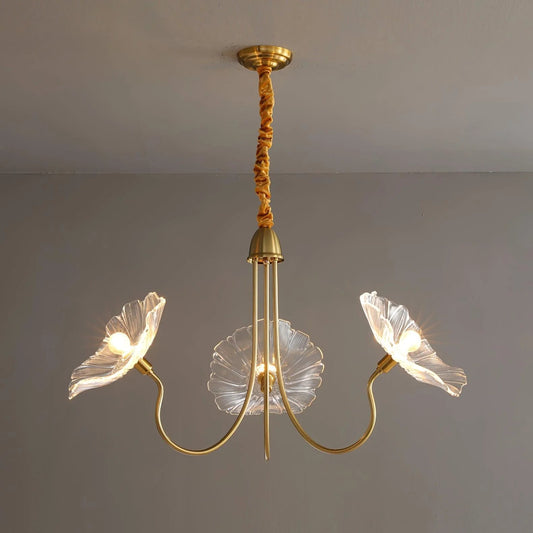 Beautiful Flower Drop Chandelier - Fesara