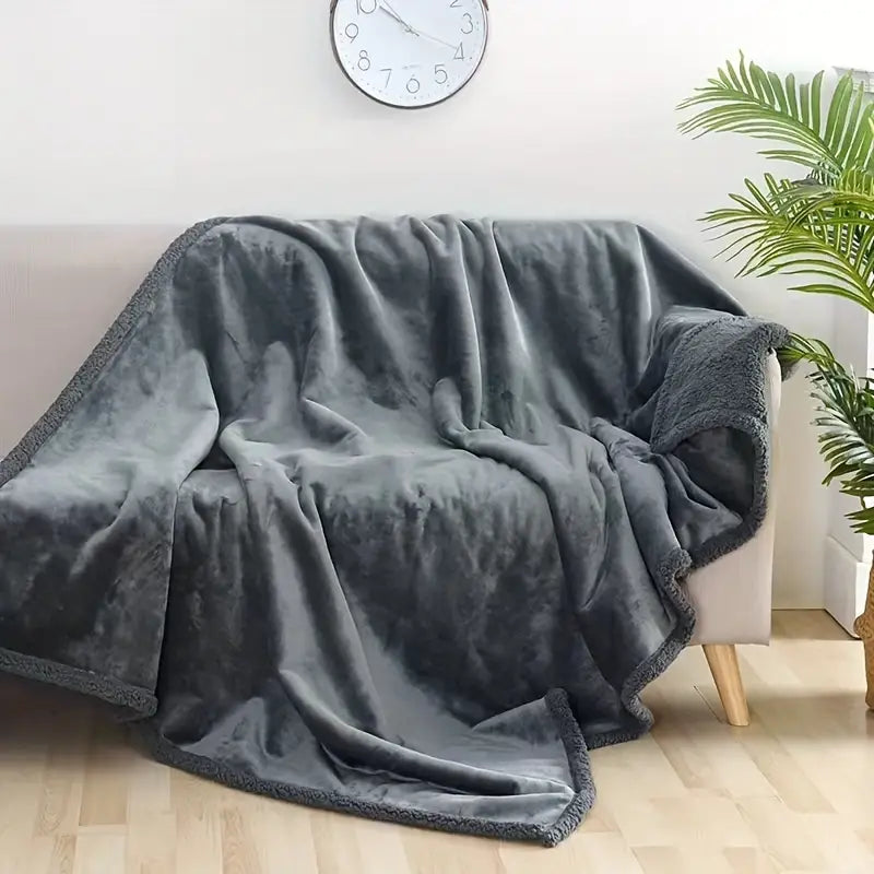 Cozy Waterproof Throw Blanket for Two - Fesara