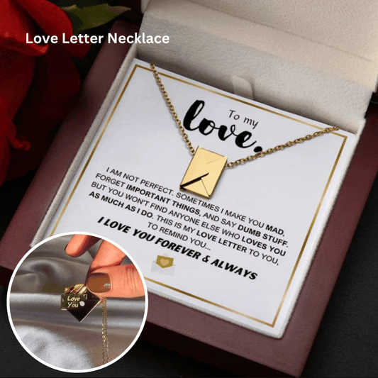 Romantic Heart Necklace - Luxury Boxed Gift Set - Fesara