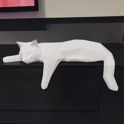 Unique Cat Figurine Stylish Home Decoration - Fesara
