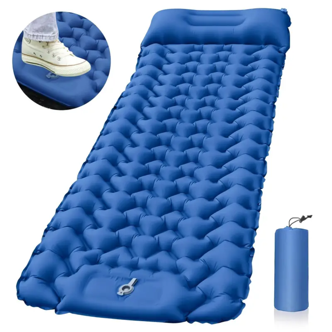 Portable Camping Sleep Pad with Easy Air Pump