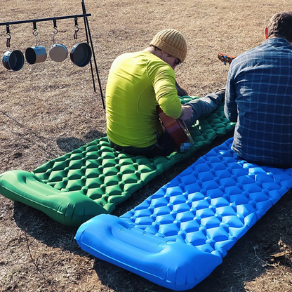 Portable Camping Sleep Pad with Easy Air Pump