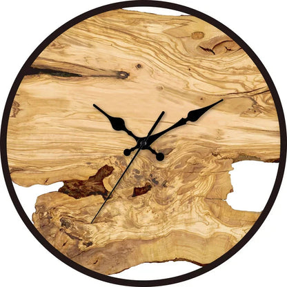 Clear Glass Modern Wall Clock - Fesara