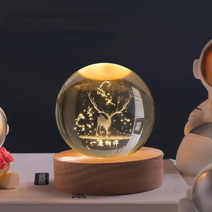 Glowing Solar System LED Light Display