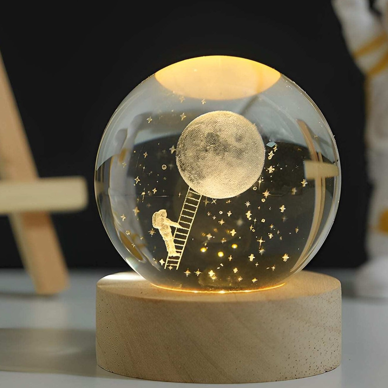Glowing Solar System LED Light Display