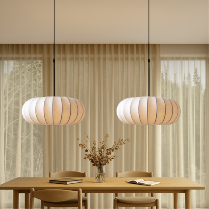 Simple Modern Textile Hanging Lamp