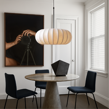 Simple Modern Textile Hanging Lamp