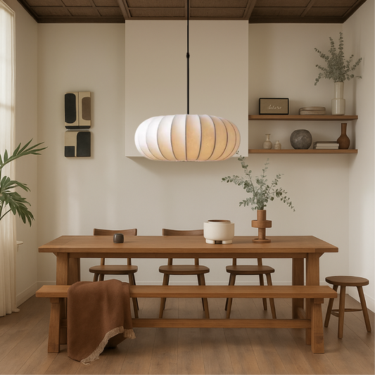 Simple Modern Textile Hanging Lamp - Fesara