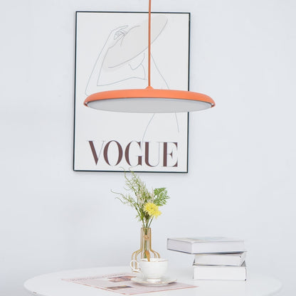 Simple Colourful LED Hanging Light