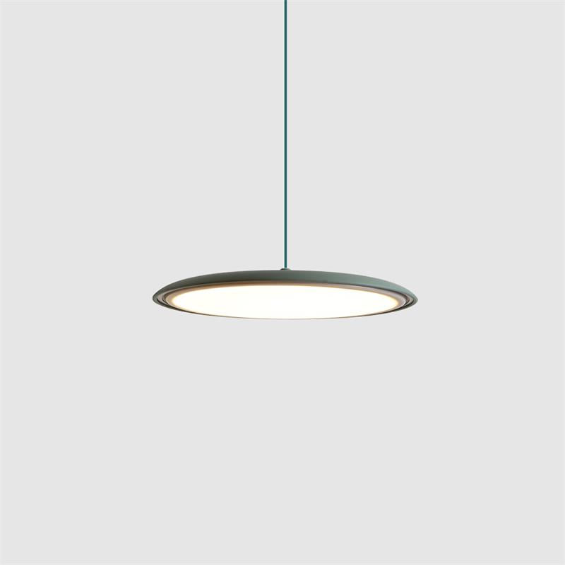Simple Colourful LED Hanging Light