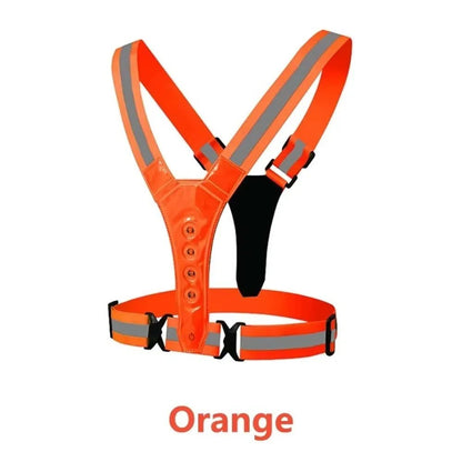 LumenGuard | Bright Adjustable LED Safety Running Vest 8