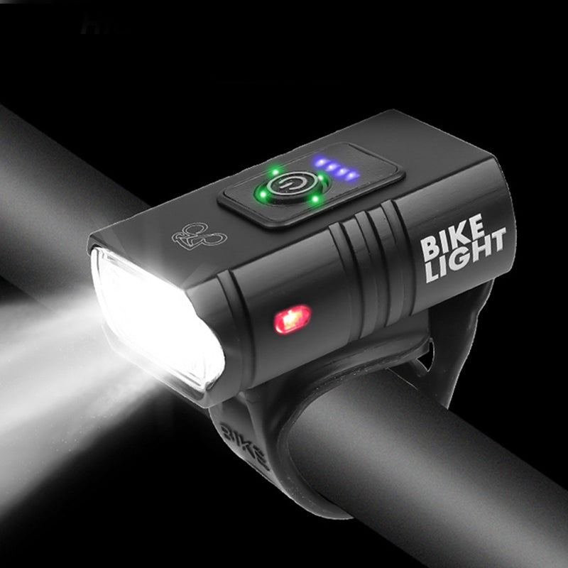 LumenWave | Bright Rechargeable Bicycle Headlight Set with USB Charging 4