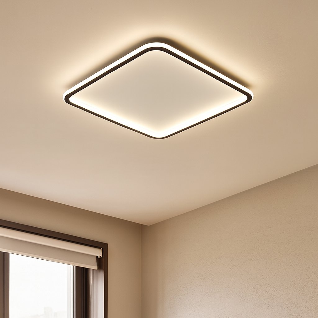 Stylish Square LED Ceiling Light for Modern Homes - Fesara