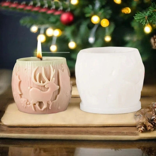 Easy Cast Mold for Homemade Candles and Decor - Fesara