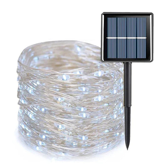 Colorful Solar Powered Outdoor String Lights - Fesara