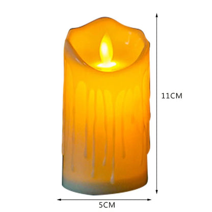 Warm White Flickering LED Candle Lights