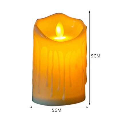 Warm White Flickering LED Candle Lights