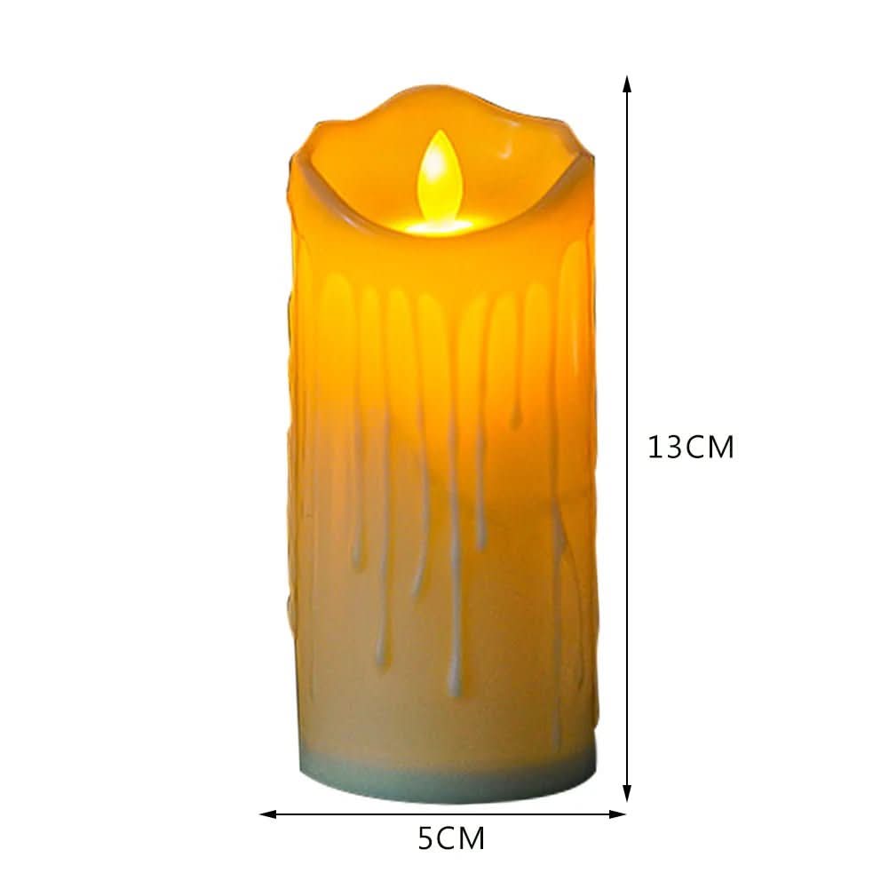 Warm White Flickering LED Candle Lights