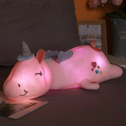 Colorful Cuddly Unicorn Stuffed Animal for Children - Fesara
